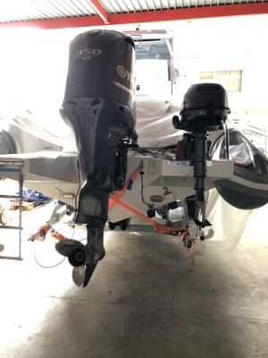Yamaha 4 Hp. lungo in posizione